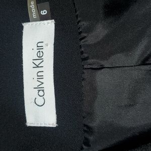 Black Calvin klein snap waist sheath